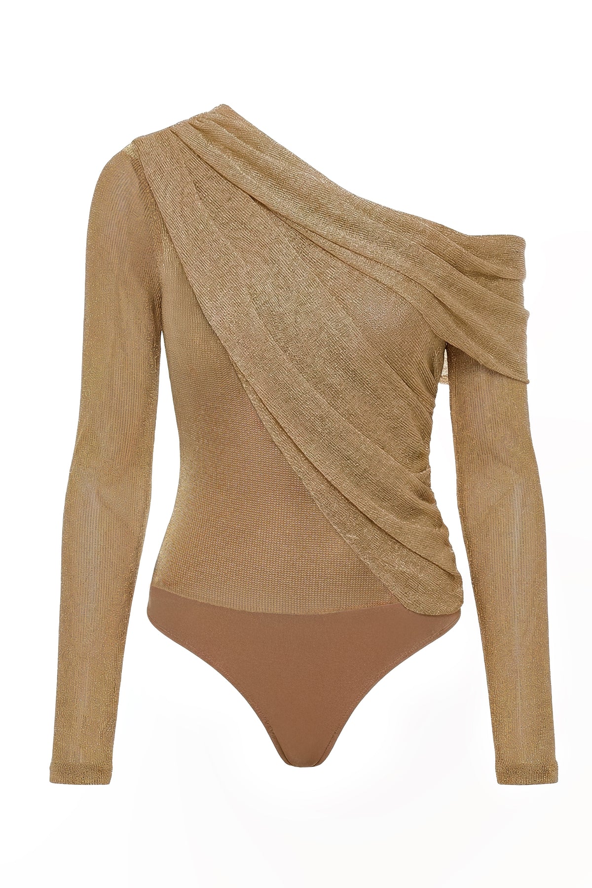 Gold Opulent Metallic Bodysuit