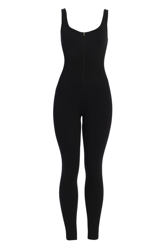 Black Pure Form Jumpsuit