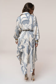 Ivory Print Ameena Print Skirt Set