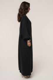 Black Soft Embrace Cardigan