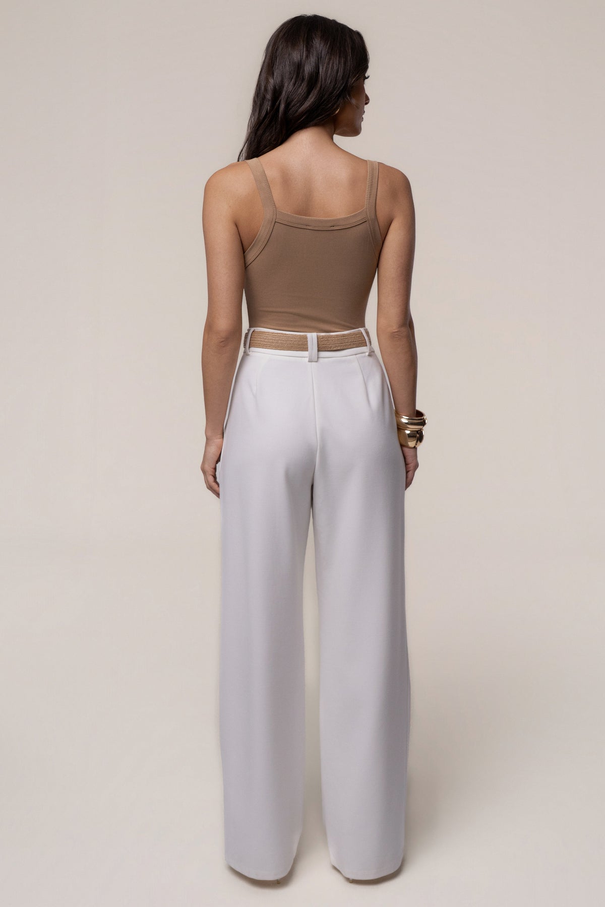 Camel Akito Ribbed Bodysuit