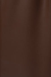 PRE-ORDER Chocolate The Icon PU Leather Coat