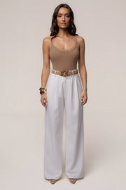 Camel Akito Ribbed Bodysuit