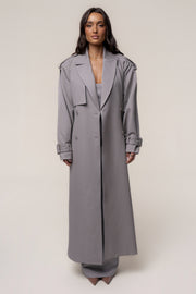 Grey The Icon Trench Coat