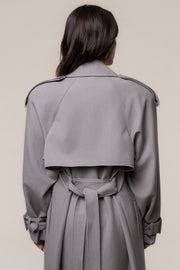 Grey The Icon Trench Coat