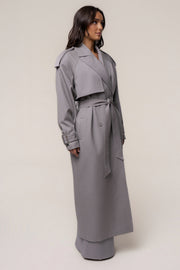 Grey The Icon Trench Coat
