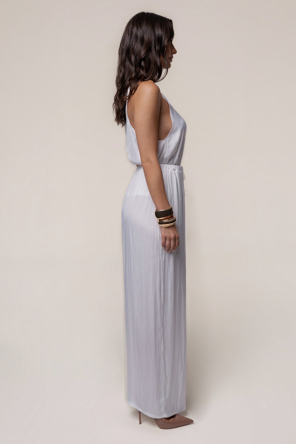 Ivory Open Coast Wide Leg Pants