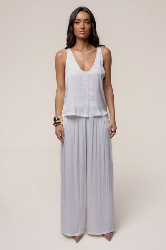 Ivory Open Coast Wide Leg Pants