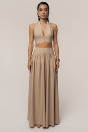 Tan Haven Skirt Set
