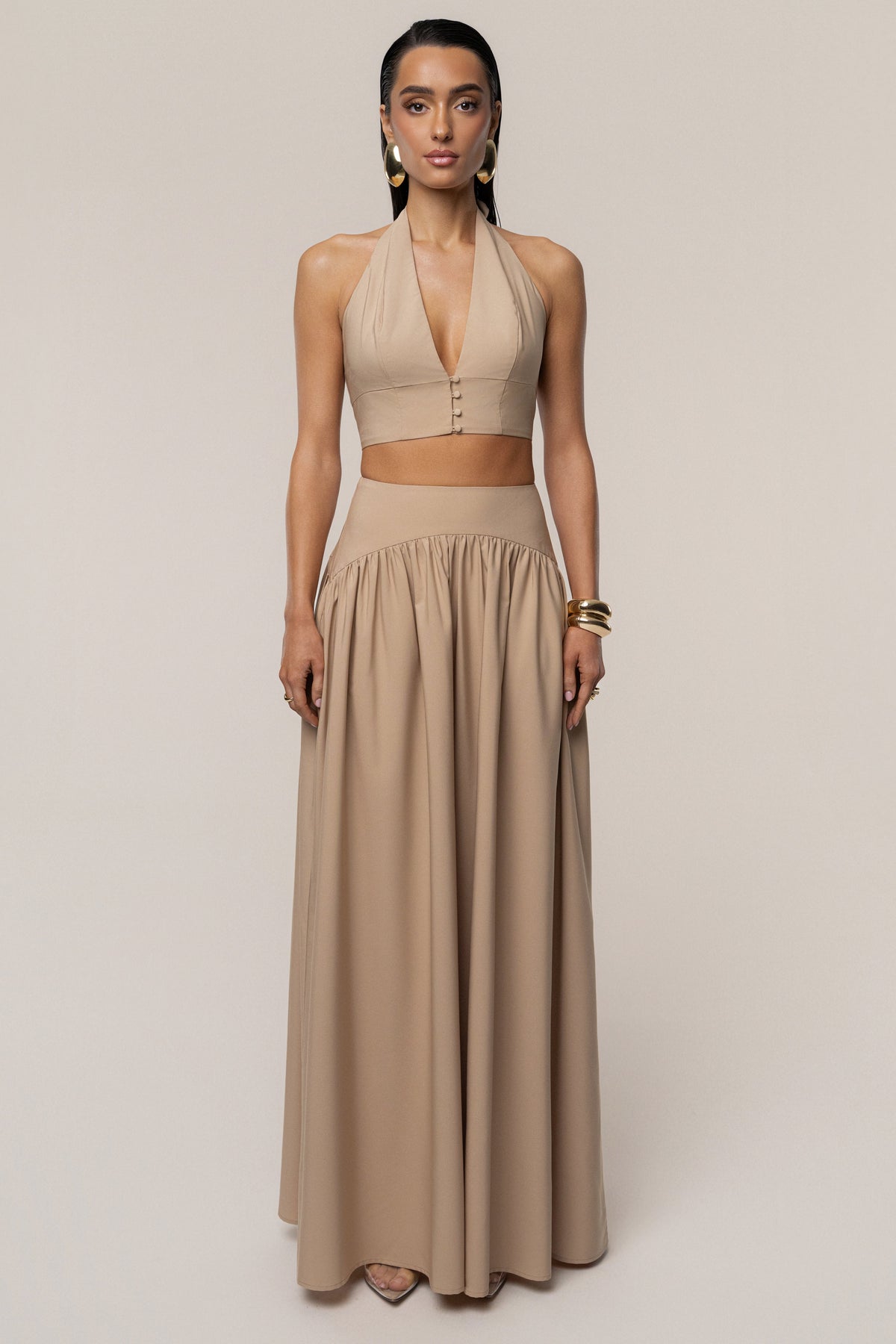 Tan Haven Skirt Set