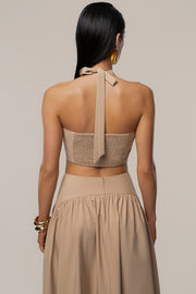 Tan Haven Skirt Set