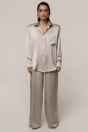 Beige Sunny Day Drawstring Pants