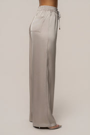 Beige Sunny Day Drawstring Pants