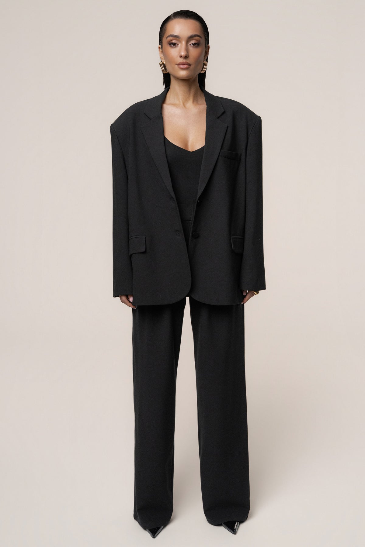 Black Core Standard Pant