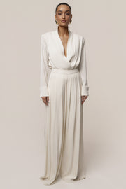 Buttercream Visionary Pleated Bodysuit