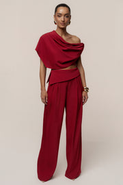Red Executive Trousers