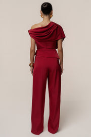 Red Executive Trousers