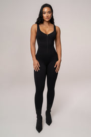 Black Pure Form Jumpsuit