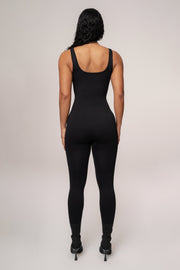 Black Pure Form Jumpsuit