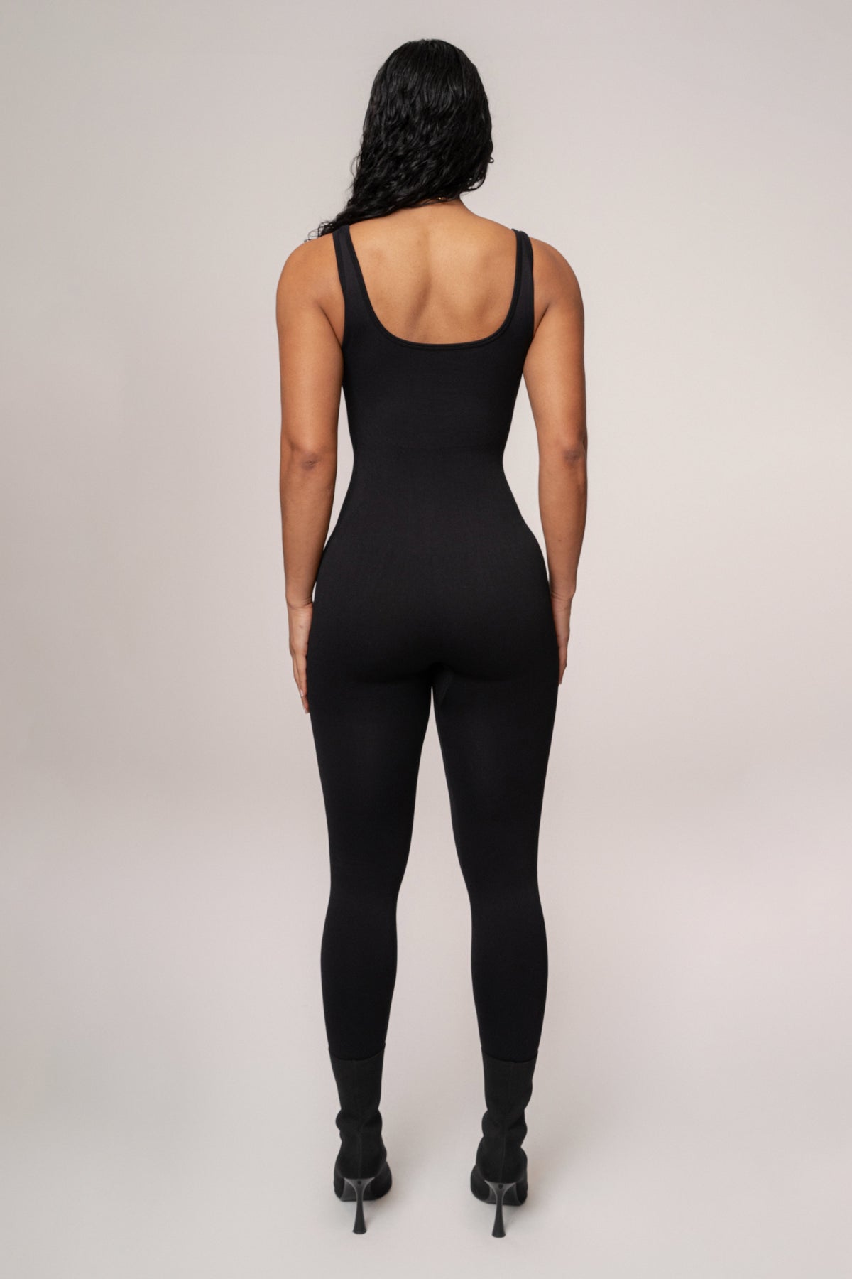 Black Pure Form Jumpsuit
