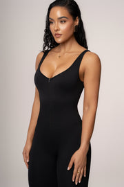 Black Pure Form Jumpsuit