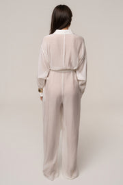 Ivory Soho Tailored Jumpsuit