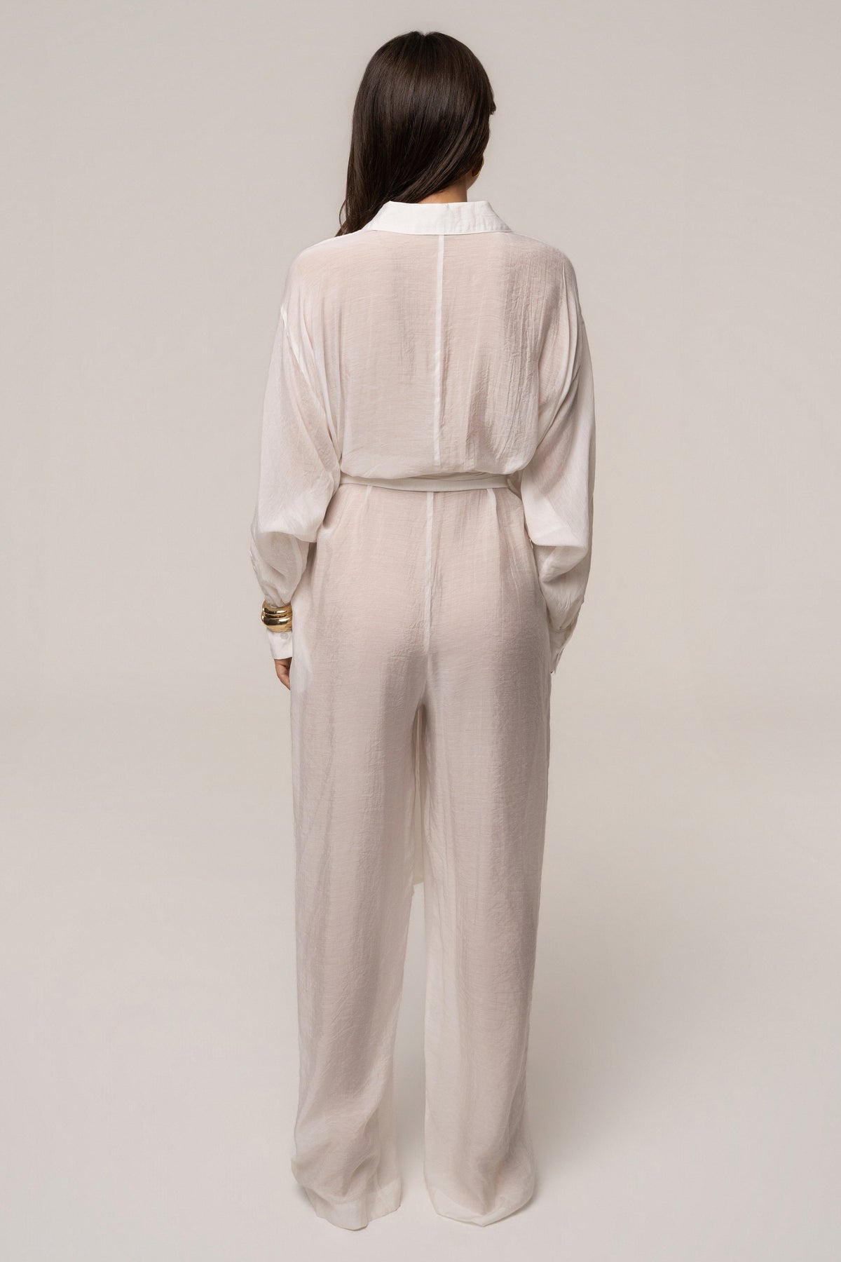 Ivory Soho Tailored Jumpsuit