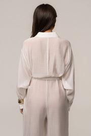 Ivory Soho Tailored Jumpsuit