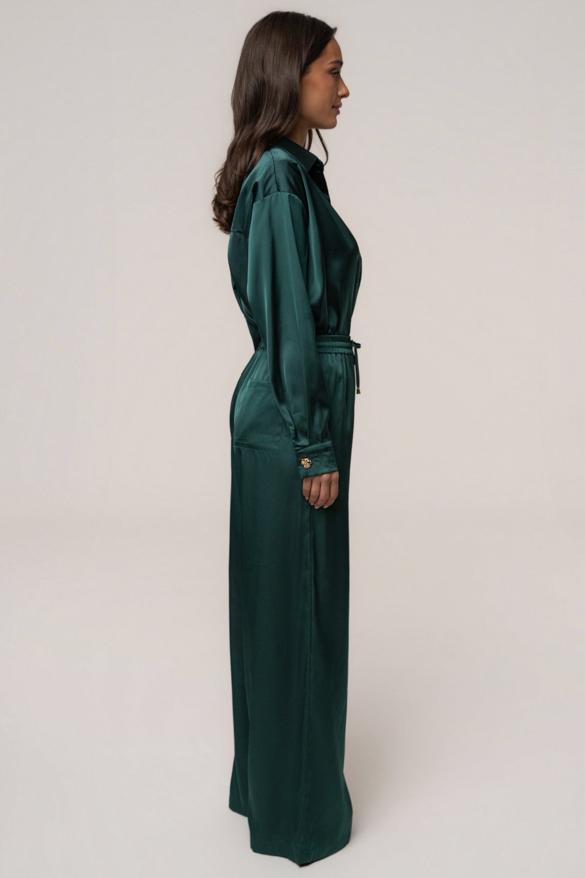 Emerald Sunny Day Drawstring Pants