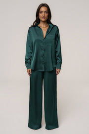 Emerald Sunny Day Drawstring Pants