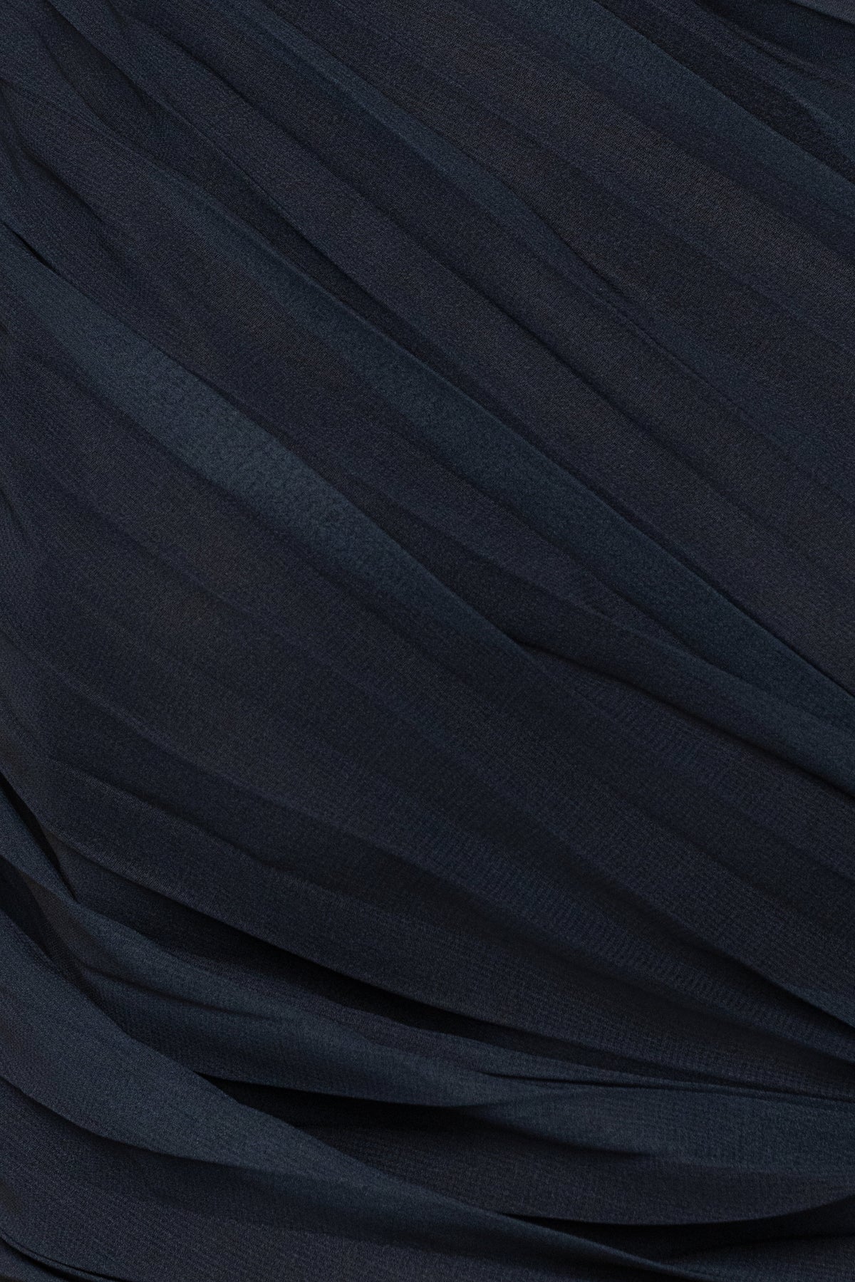 Navy Havana Pleat Skirt Set