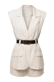Ivory Main Agenda Romper