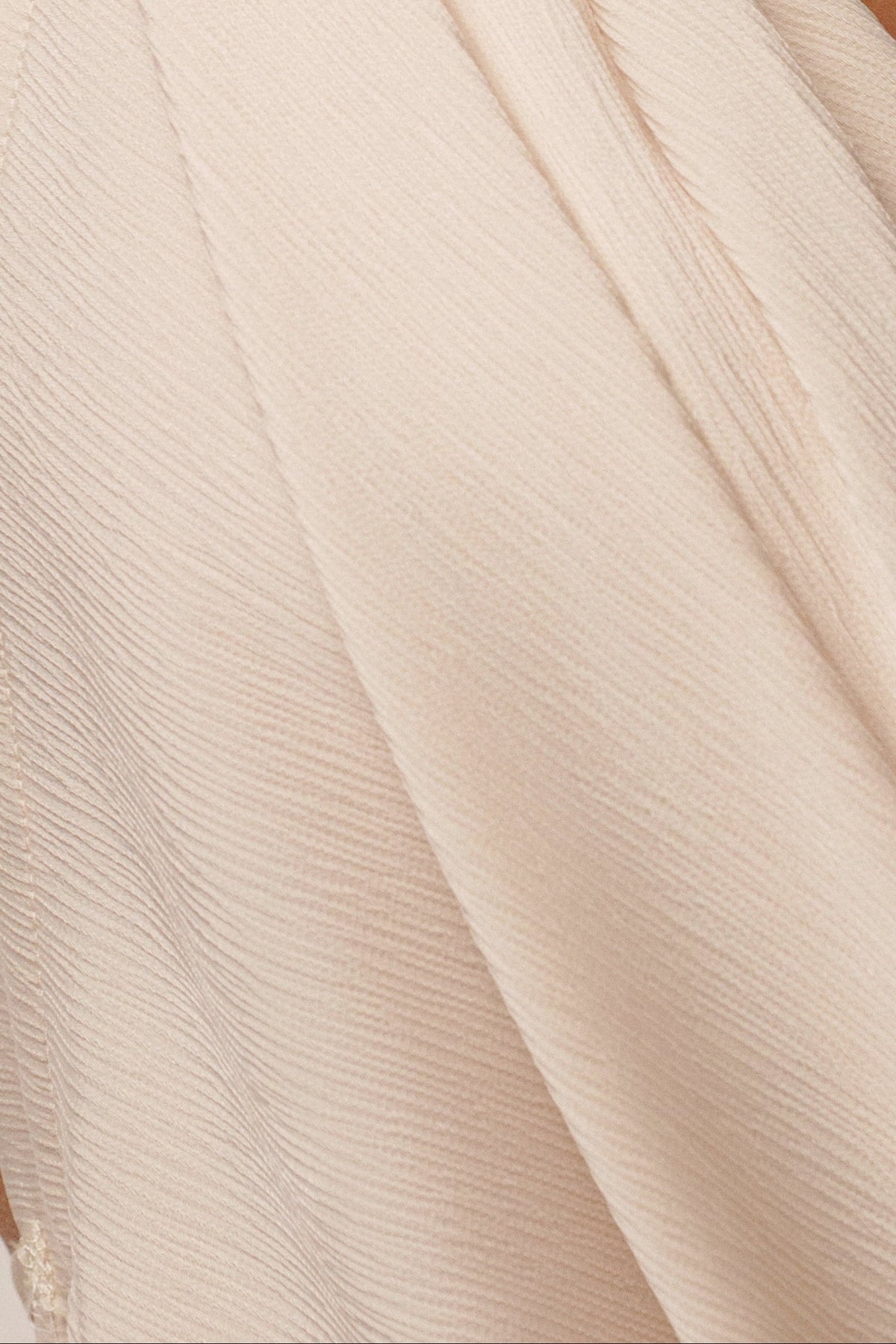 Champagne Dolce Drape Dress