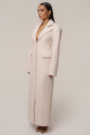 Ivory Midnight Check In Coat