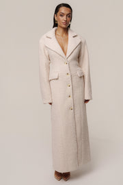 Ivory Midnight Check In Coat