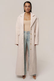 Ivory Midnight Check In Coat
