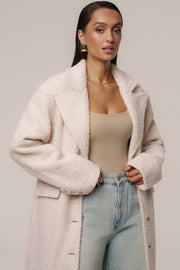 Ivory Midnight Check In Coat