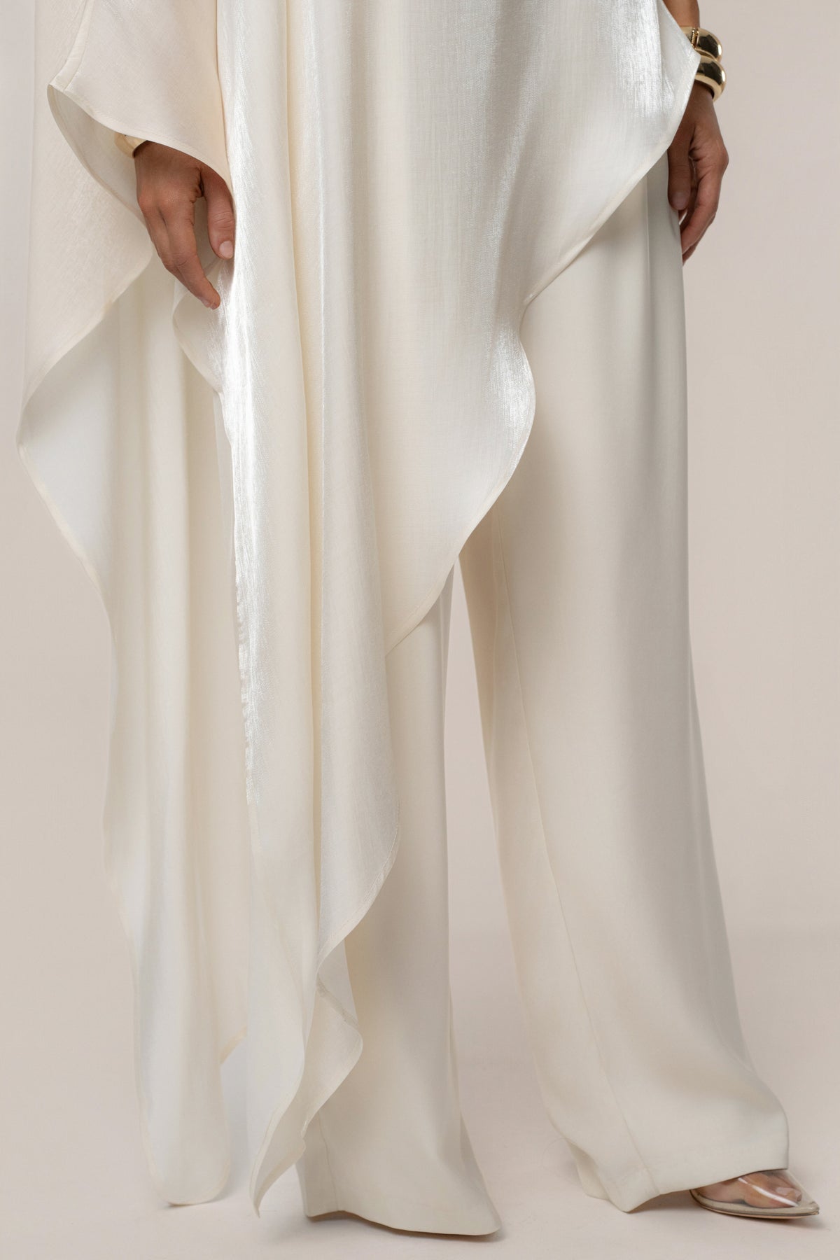 Champagne Cher Iridescent Top