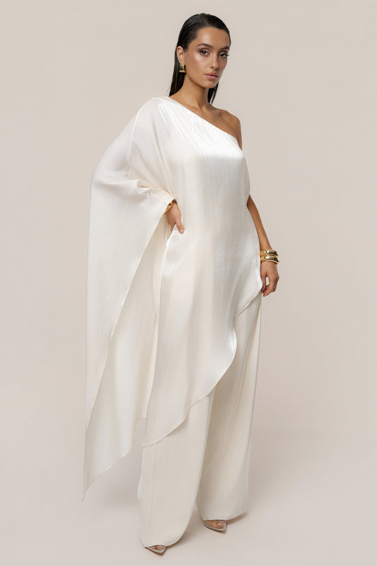 Champagne Cher Iridescent Top