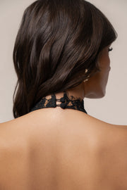 Black Second Look Lace Mini Dress