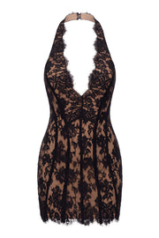 Black Second Look Lace Mini Dress