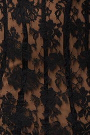 Black Second Look Lace Mini Dress
