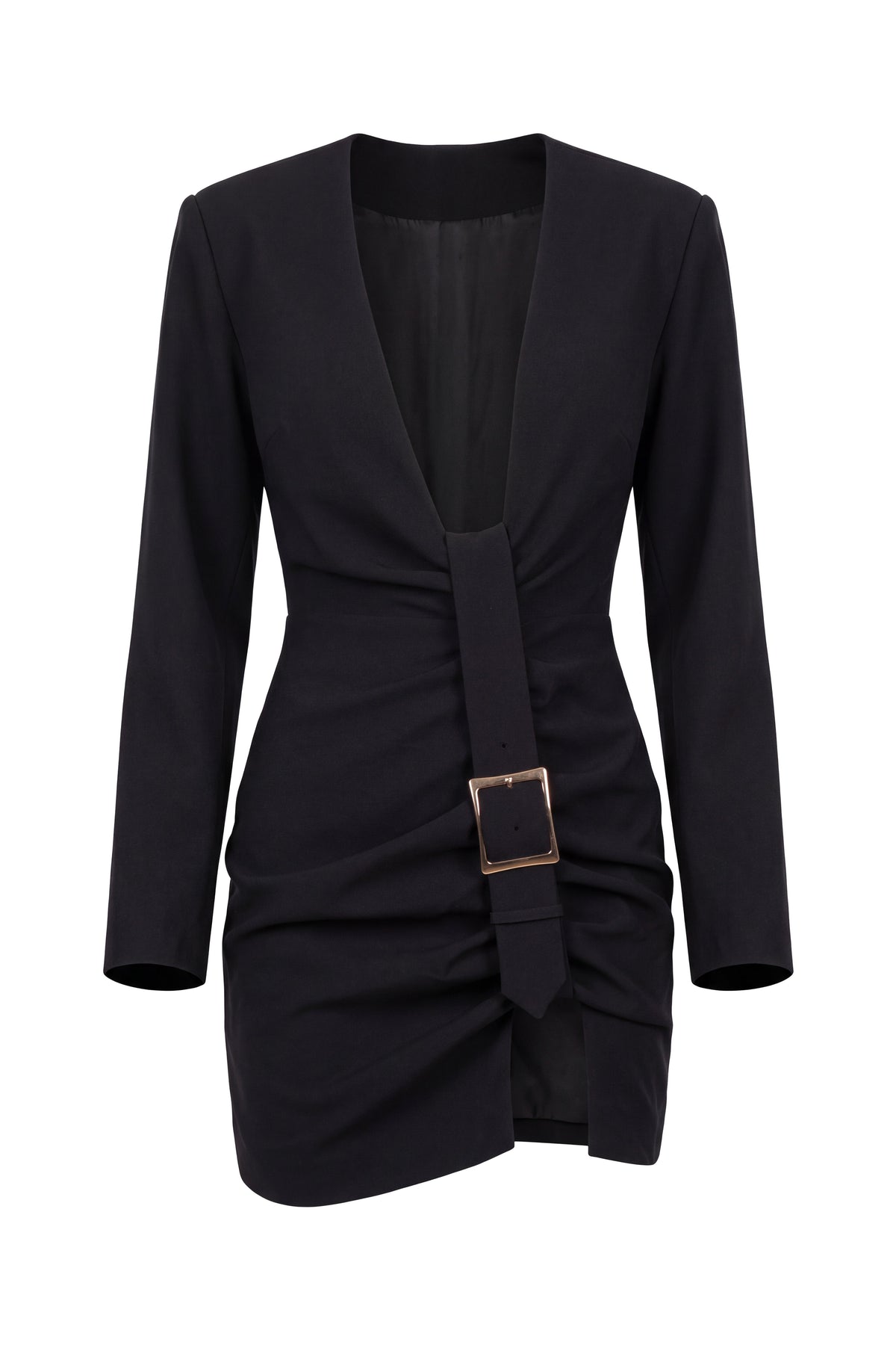 PRE-ORDER Black Own the Room Mini Dress