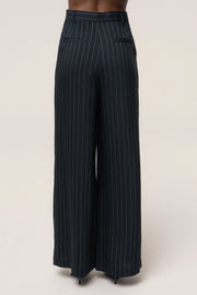 Black Social Club Pinstripe Pants