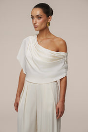 Buttercream Gleam and Glow Satin Top